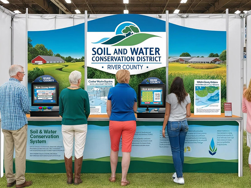 soil and water conservation district county display booth
