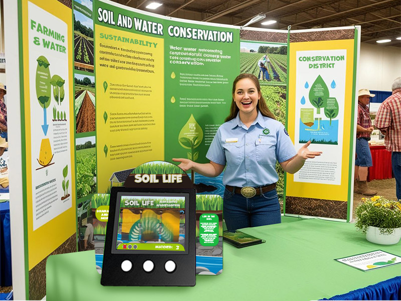soil and water conservation district display booth